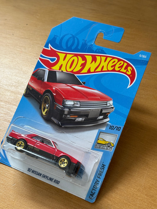 Hot Wheels Mainline / '82 Nissan Skyline R30 / 2017 Factory Fresh 10/10