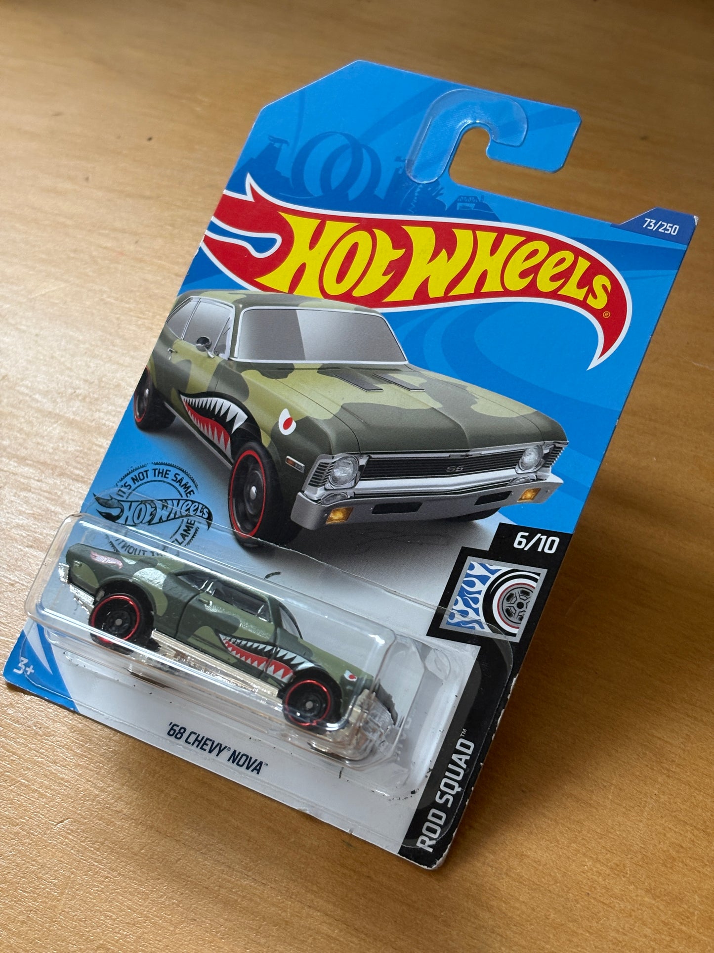 Hot Wheels Mainline / '68 Chevy Nova / 2017 HW Rod Squad 6/10