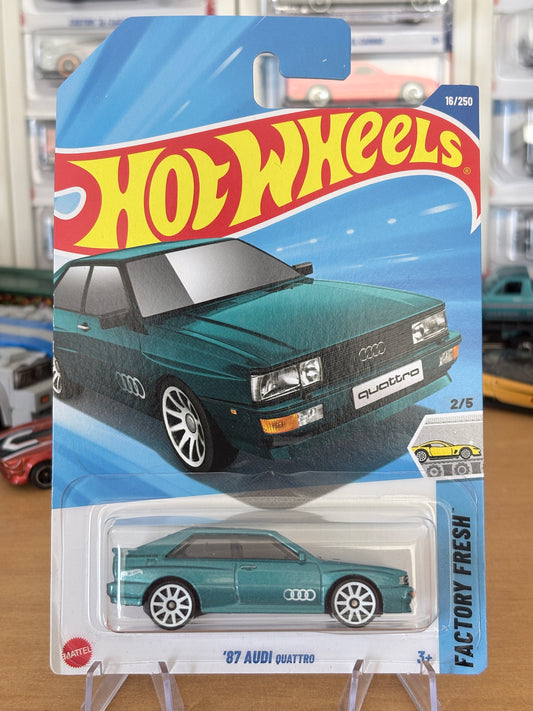 Hot Wheels Mainline | '87 Audi 90 Quattro | 2025 Factory Fresh 2/5