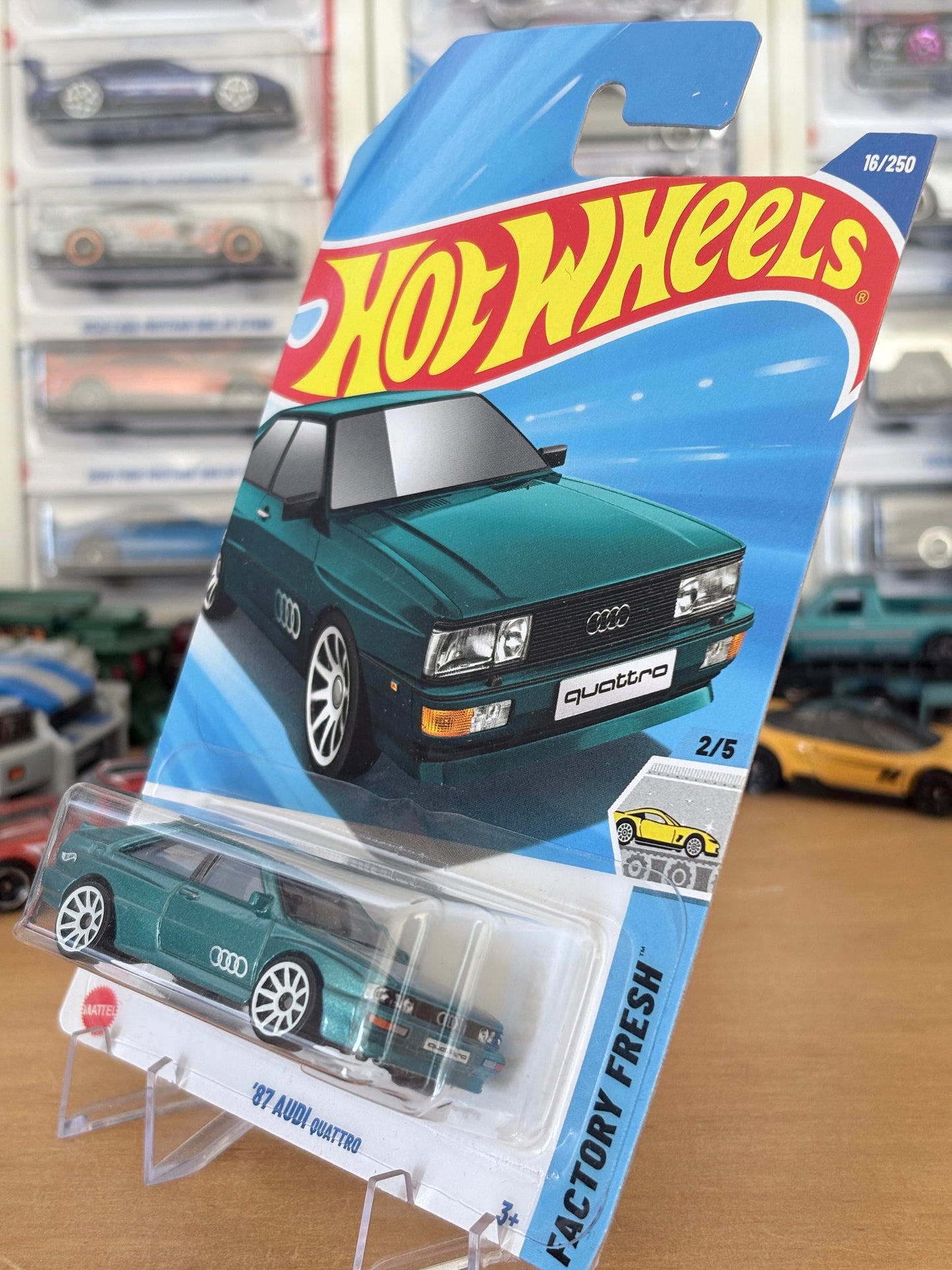Hot Wheels Mainline | '87 Audi 90 Quattro | 2025 Factory Fresh 2/5
