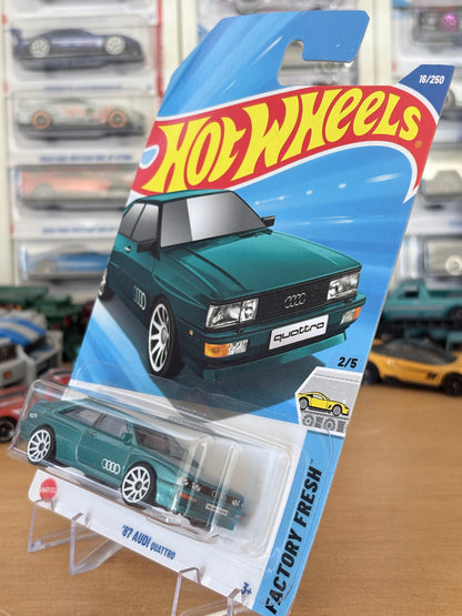 Hot Wheels Mainline | '87 Audi 90 Quattro | 2025 Factory Fresh 2/5