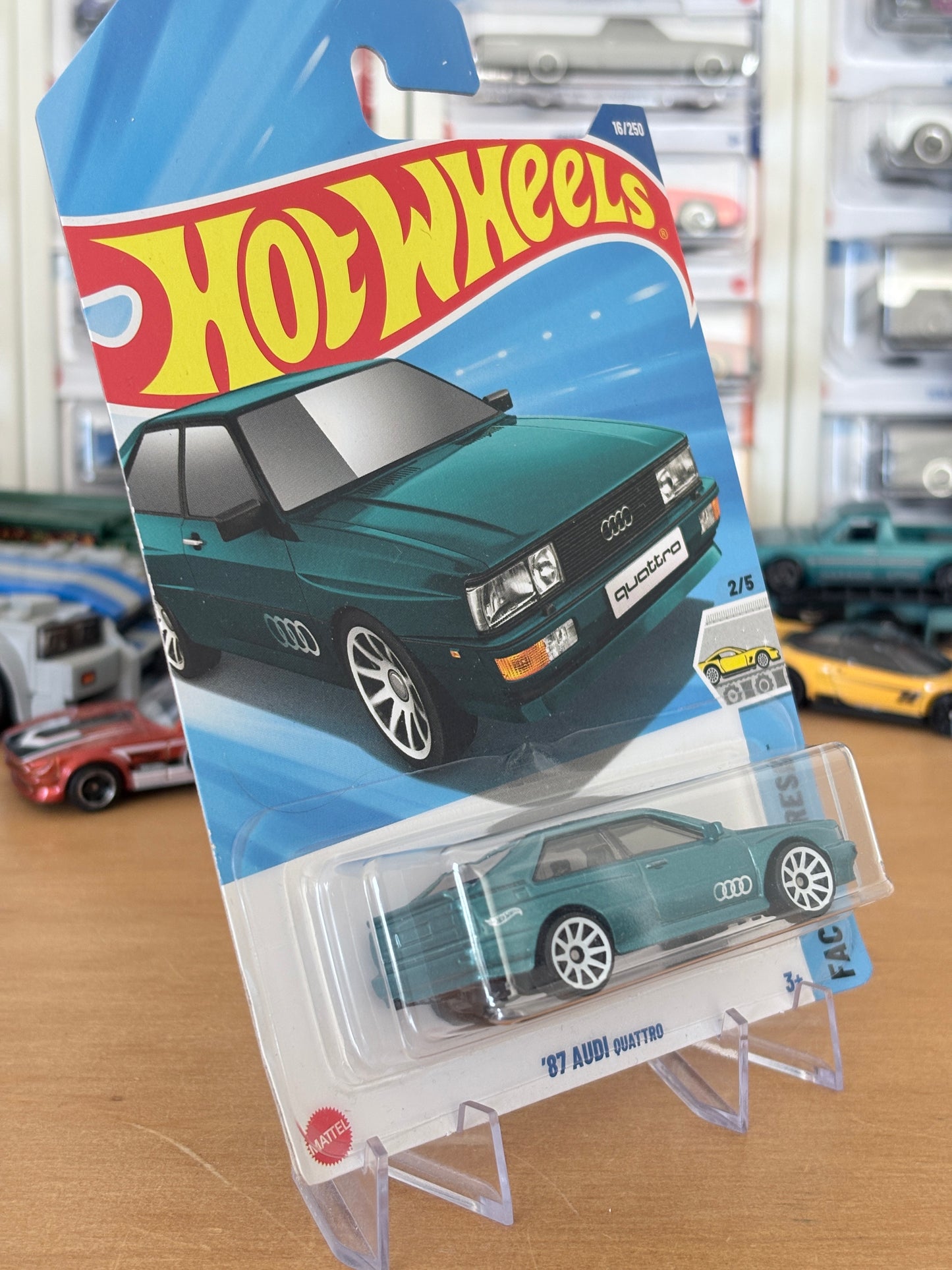 Hot Wheels Mainline | '87 Audi 90 Quattro | 2025 Factory Fresh 2/5