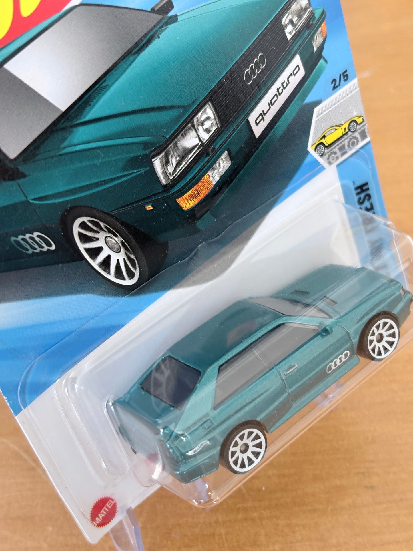 Hot Wheels Mainline | '87 Audi 90 Quattro | 2025 Factory Fresh 2/5