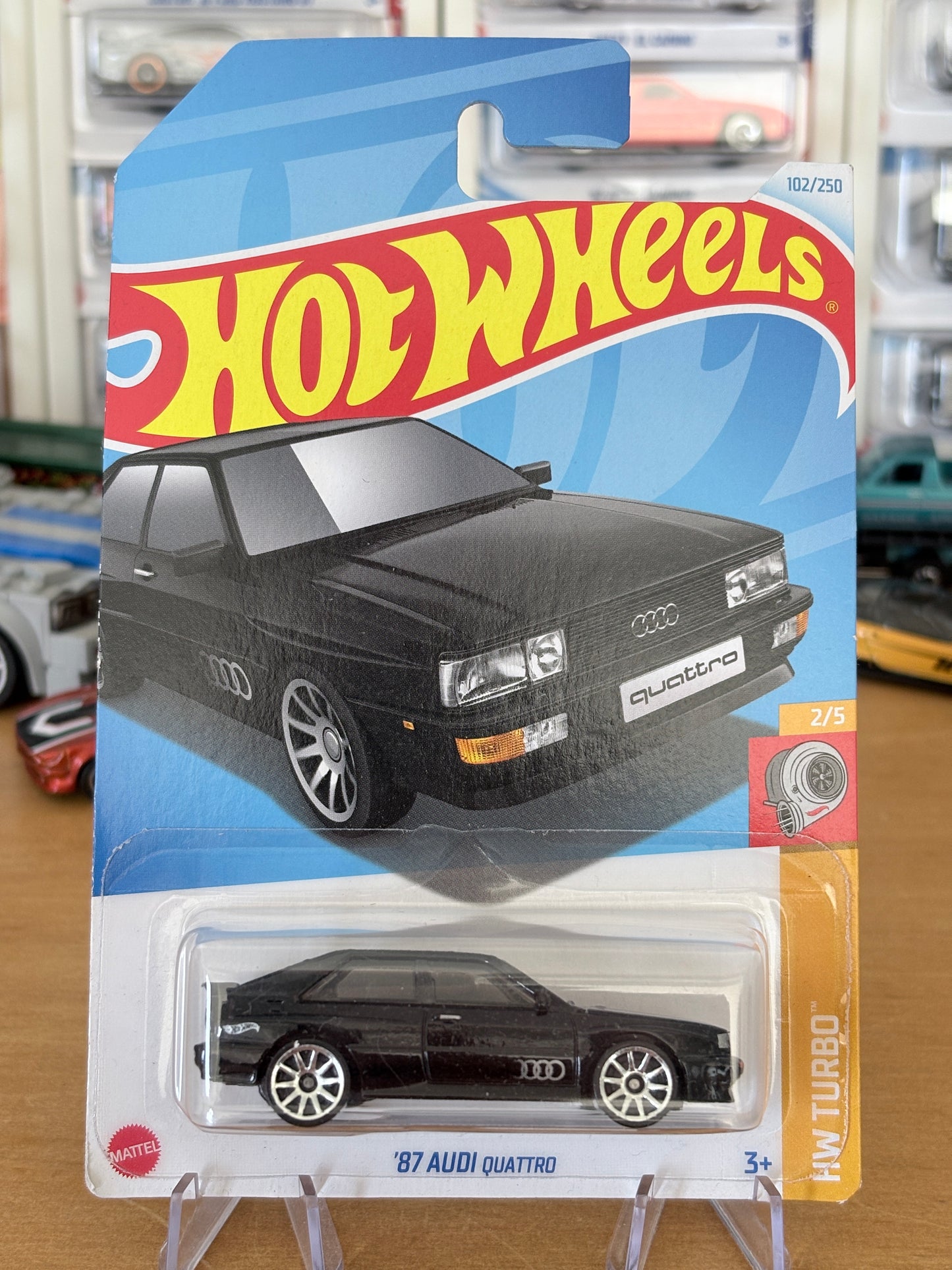 Hot Wheels Mainline | '87 Audi 90 Quattro | 2024 HW Turbo 2/5