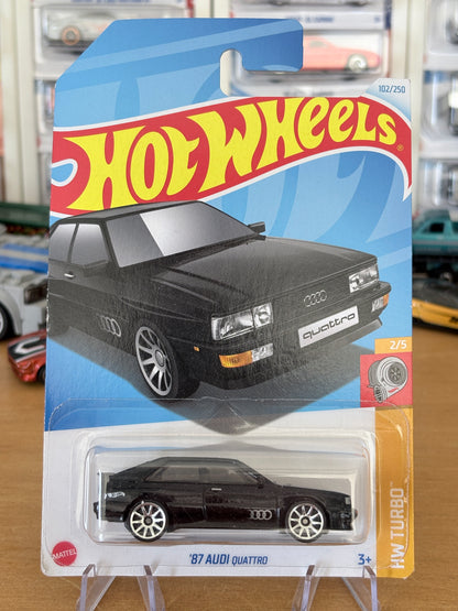 Hot Wheels Mainline | '87 Audi 90 Quattro | 2024 HW Turbo 2/5
