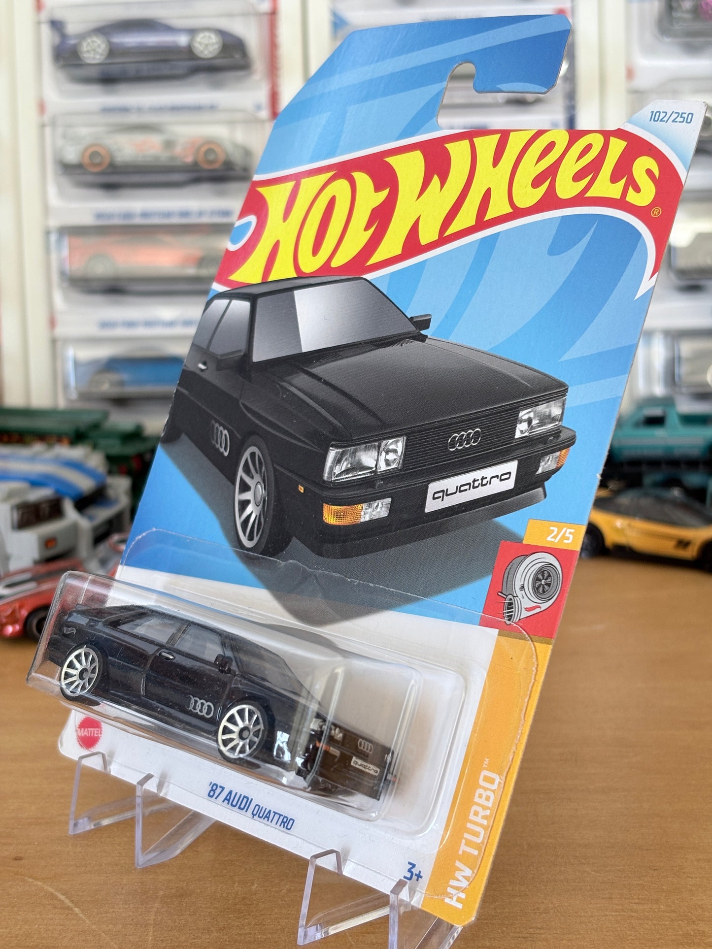 Hot Wheels Mainline | '87 Audi 90 Quattro | 2024 HW Turbo 2/5