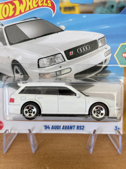Hot Wheels Mainline | '94 Audi Avant RS2 | 2025 HW: '70s vs '90s 2/10 Short Card White