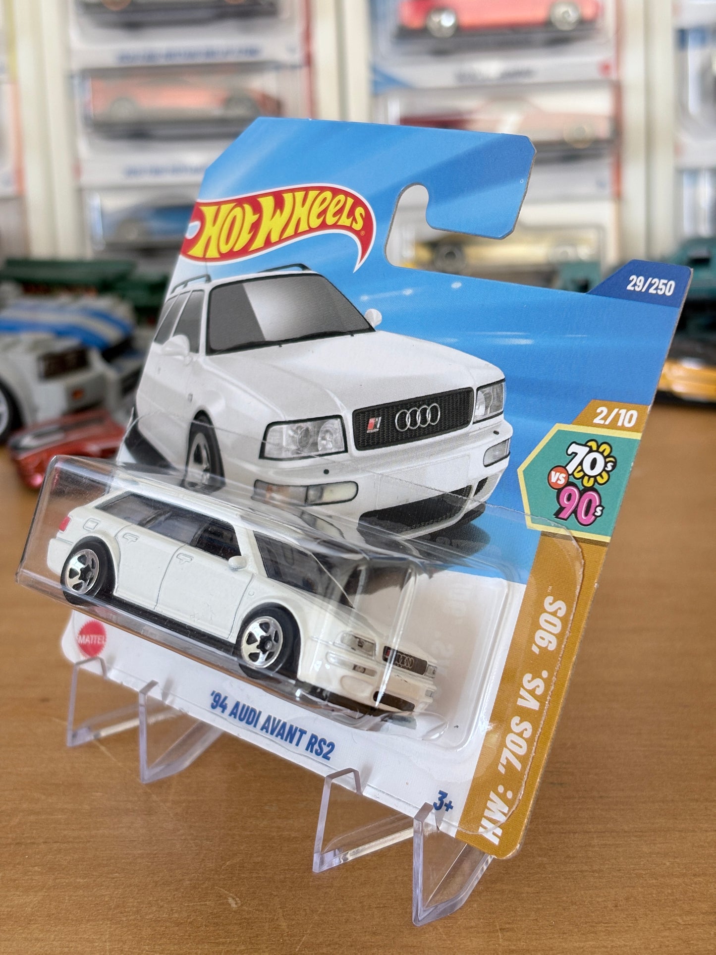 Hot Wheels Mainline | '94 Audi Avant RS2 | 2025 HW: '70s vs '90s 2/10 Short Card White