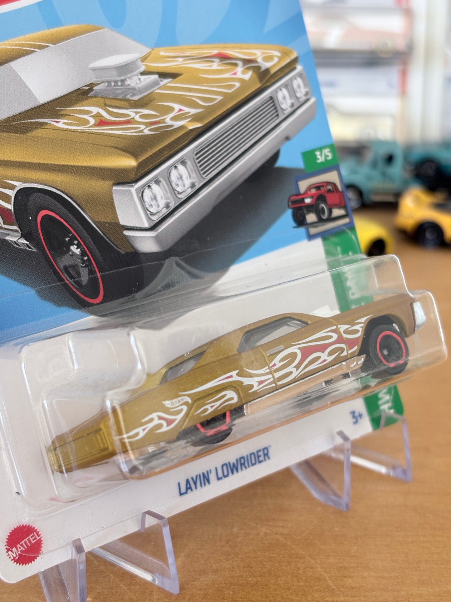Hot Wheels Mainline / Layin' Lowrider / 2024 Reverse Rake 3/5