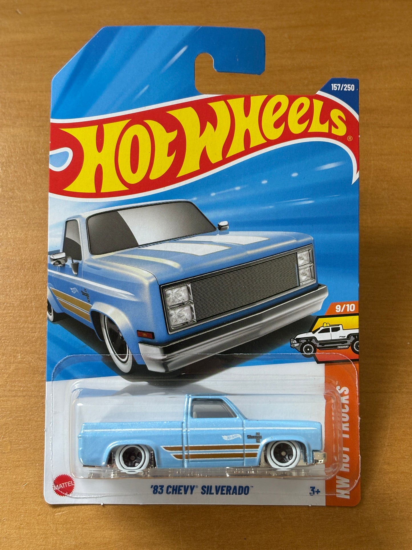 Hot Wheels Mainline / '83 Chevy Silverado / 2025 HW Hot Trucks 9/10