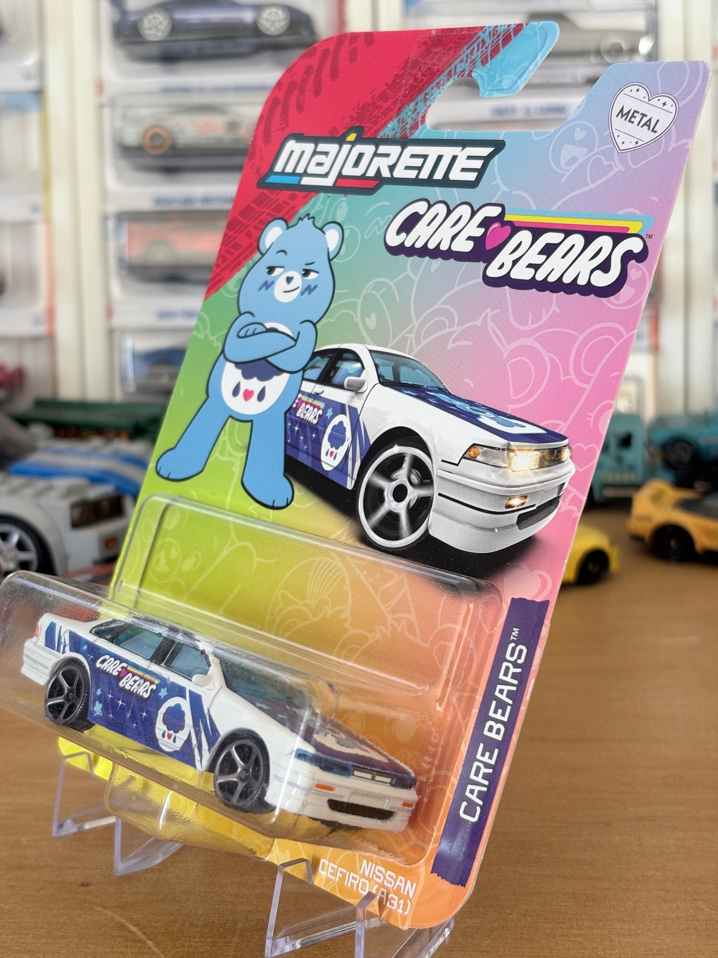 Majorette Care Bears | Nissan Cefiro (A31) | Premium Moving Parts