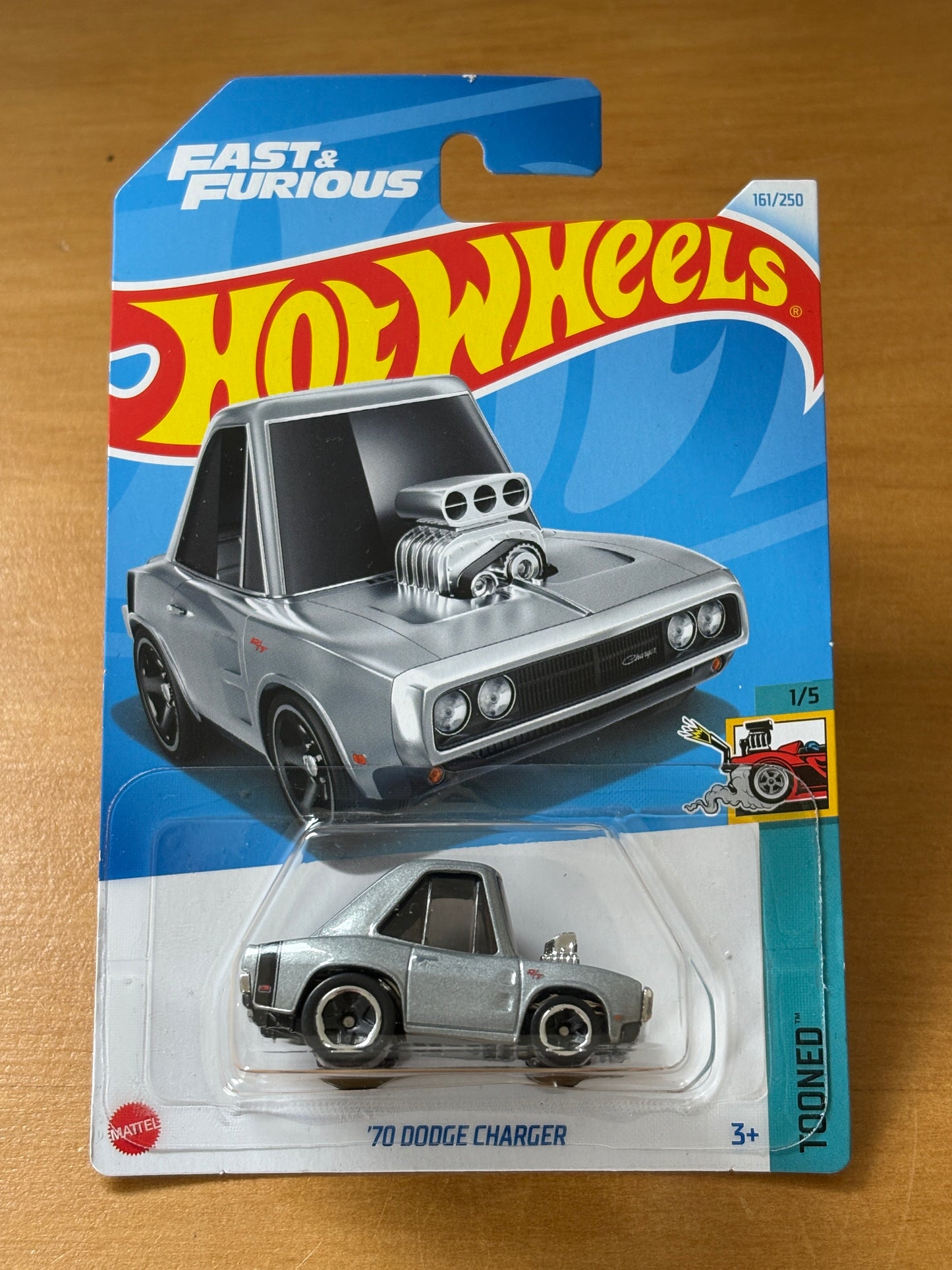 Hot Wheels Mainline / '70 Dodge Charger / 2024 HW Tooned 1/5