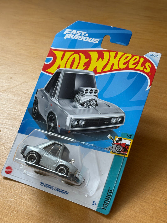 Hot Wheels Mainline / '70 Dodge Charger / 2024 HW Tooned 1/5