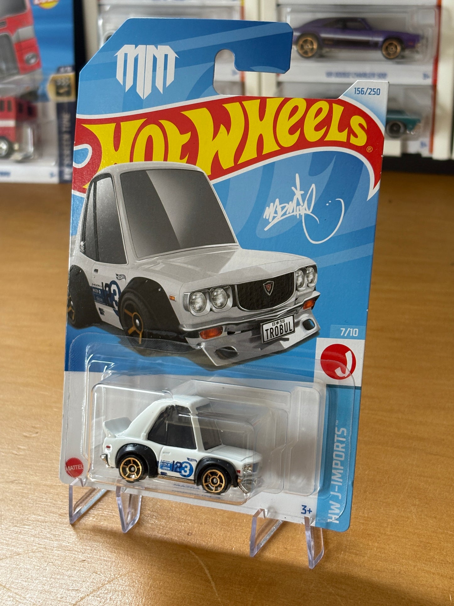 Hot Wheels Mainline / Mazda Rx-3 - Tooned / 2024 HW J-Imports 7/10