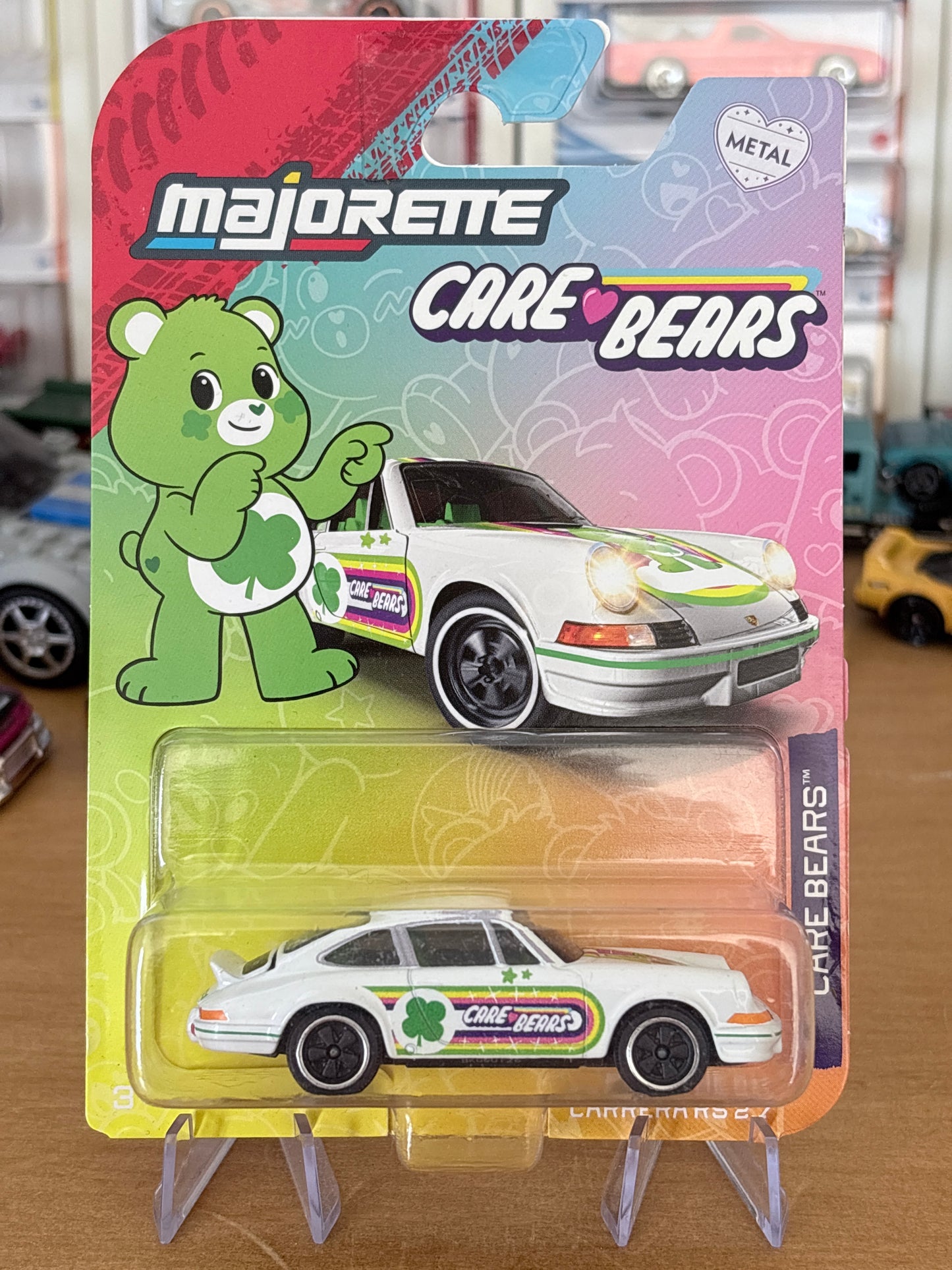 Majorette Care Bears | Porsche Carrera RS 2.7 | Premium Moving Parts