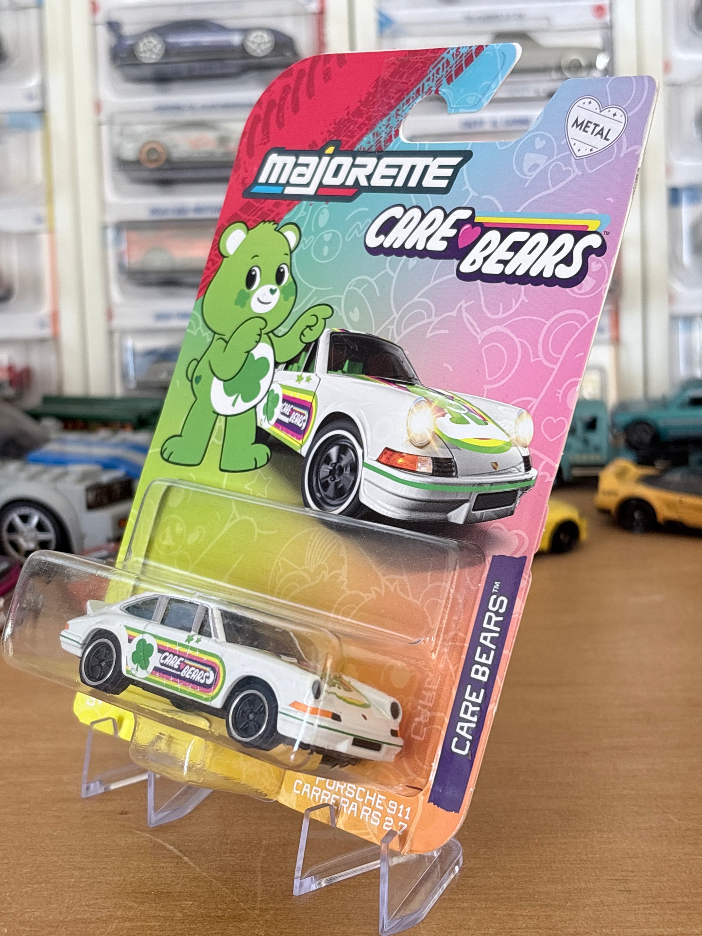 Majorette Care Bears | Porsche Carrera RS 2.7 | Premium Moving Parts