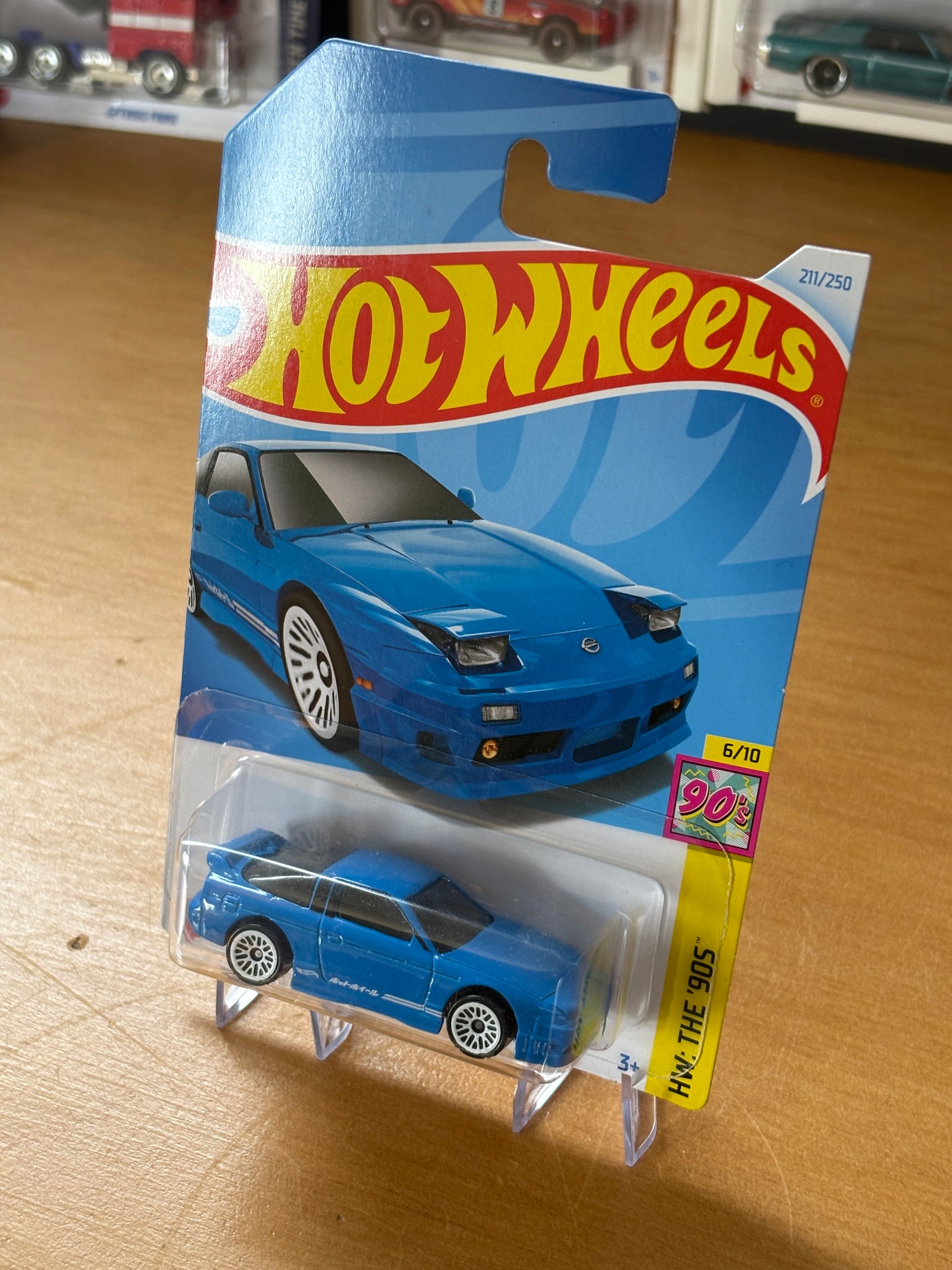 Hot Wheels Mainline / '96 Nissan 180sx Type X / 2024 HW The '90s 6/10