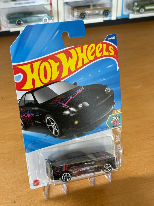 Hotwheels Mainline / Nissan Skyline GT-R (BCNR33) / 2025 HW '70s vs.'90s 8/10 BLACK