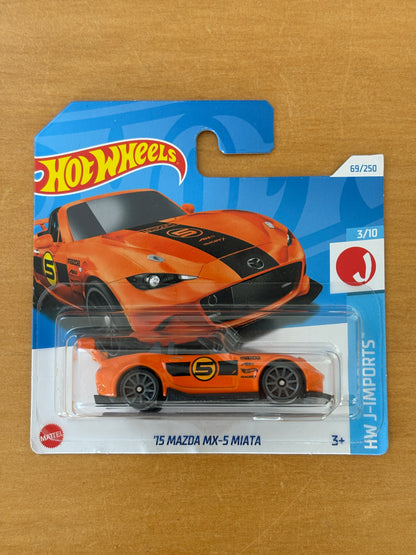 Hot Wheels Mainline / '15 Mazda MX-5 Miata / 2024 HW J-Imports 3/10