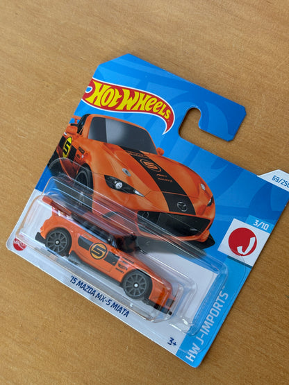 Hot Wheels Mainline / '15 Mazda MX-5 Miata / 2024 HW J-Imports 3/10