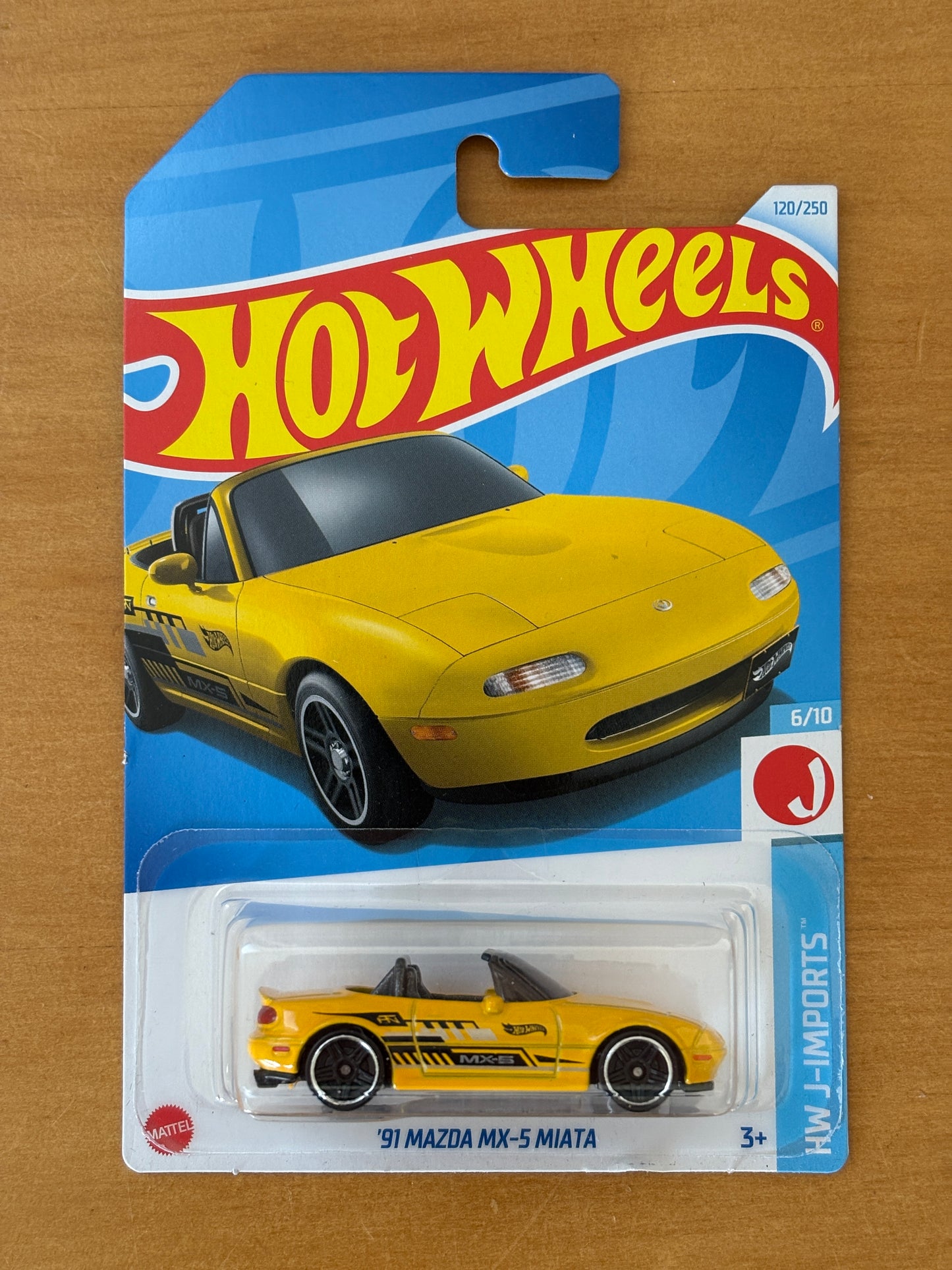Hot Wheels Mainline / '91 Mazda MX-5 Miata / 2024 HW J-Imports 6/10