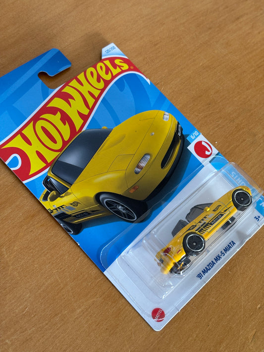 Hot Wheels Mainline / '91 Mazda MX-5 Miata / 2024 HW J-Imports 6/10