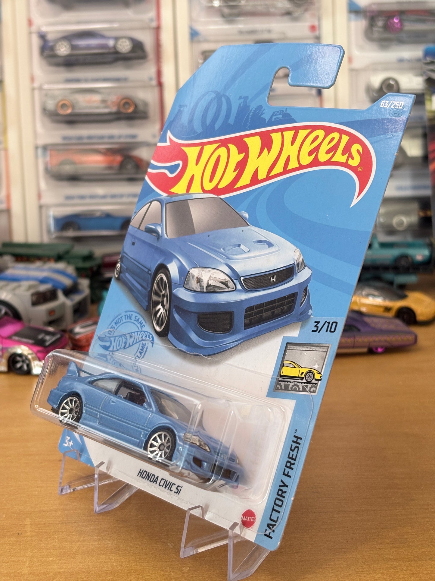 Hot Wheels Mainline / Honda Civic Si / 2020 Factory Fresh 3/10