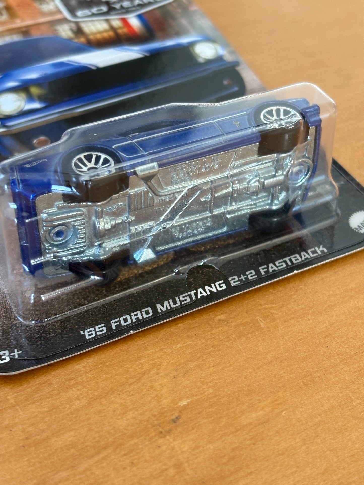 Hot Wheels Silver Series / '65 Ford Mustang 2+2 Fastback CHASE / 2024 HW 60 Years Mustang 5/5