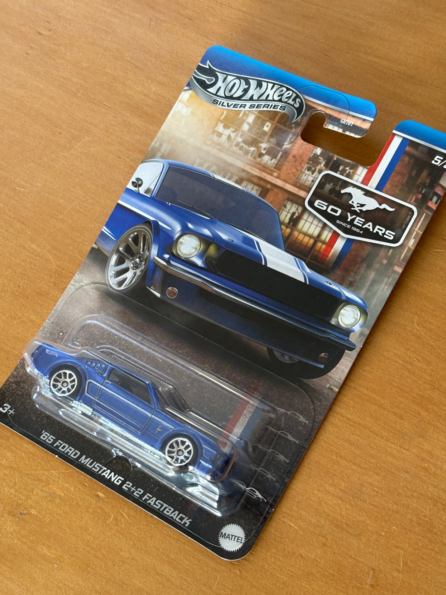 Hot Wheels Silver Series / '65 Ford Mustang 2+2 Fastback CHASE / 2024 HW 60 Years Mustang 5/5