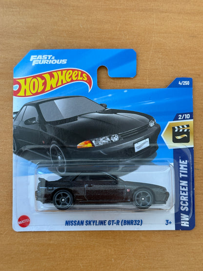 Hot Wheels Mainline / Nissan Skyline GT-R (BCNR32) / 2025 HW Screen Time 4/250
