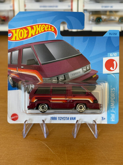 Hot Wheels Mainline / 1986 Toyota Van / 2025 HW J-Imports 95/250