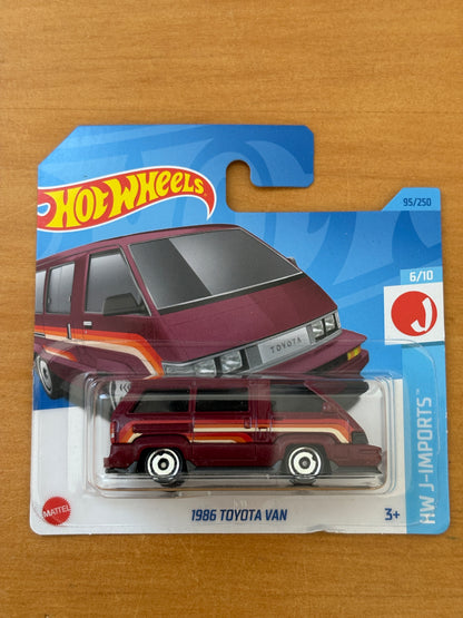 Hot Wheels Mainline / 1986 Toyota Van / 2025 HW J-Imports 95/250