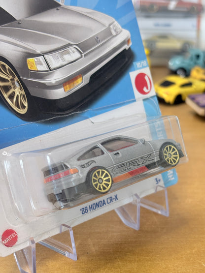 Hot Wheels Mainline / '88 Honda CRX / 2021 HW: J-Imports 10/10 Silver