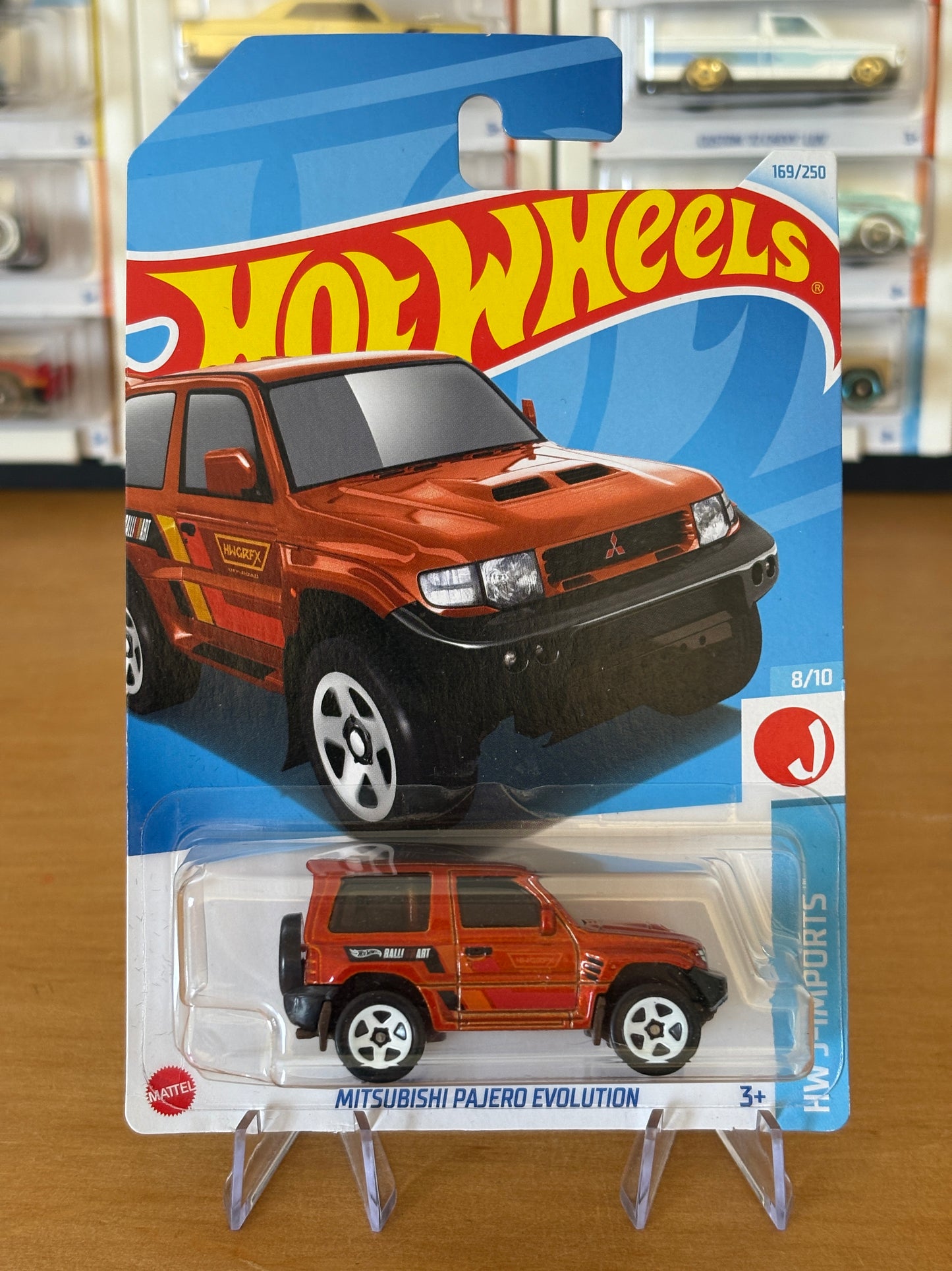 Hot Wheels Mainline / Mitsubishi Pajero Evolution / 2023 HW J-Imports 169/250