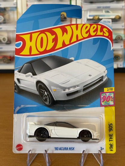 Hot Wheels Mainline / '90 Acura NSX / 2024 HW The 90s 175/250 (White)