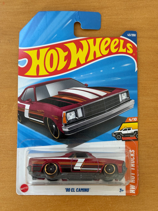 Hot Wheels Mainline / '80 El Camino / 2025 HW Hot Trucks 4/10