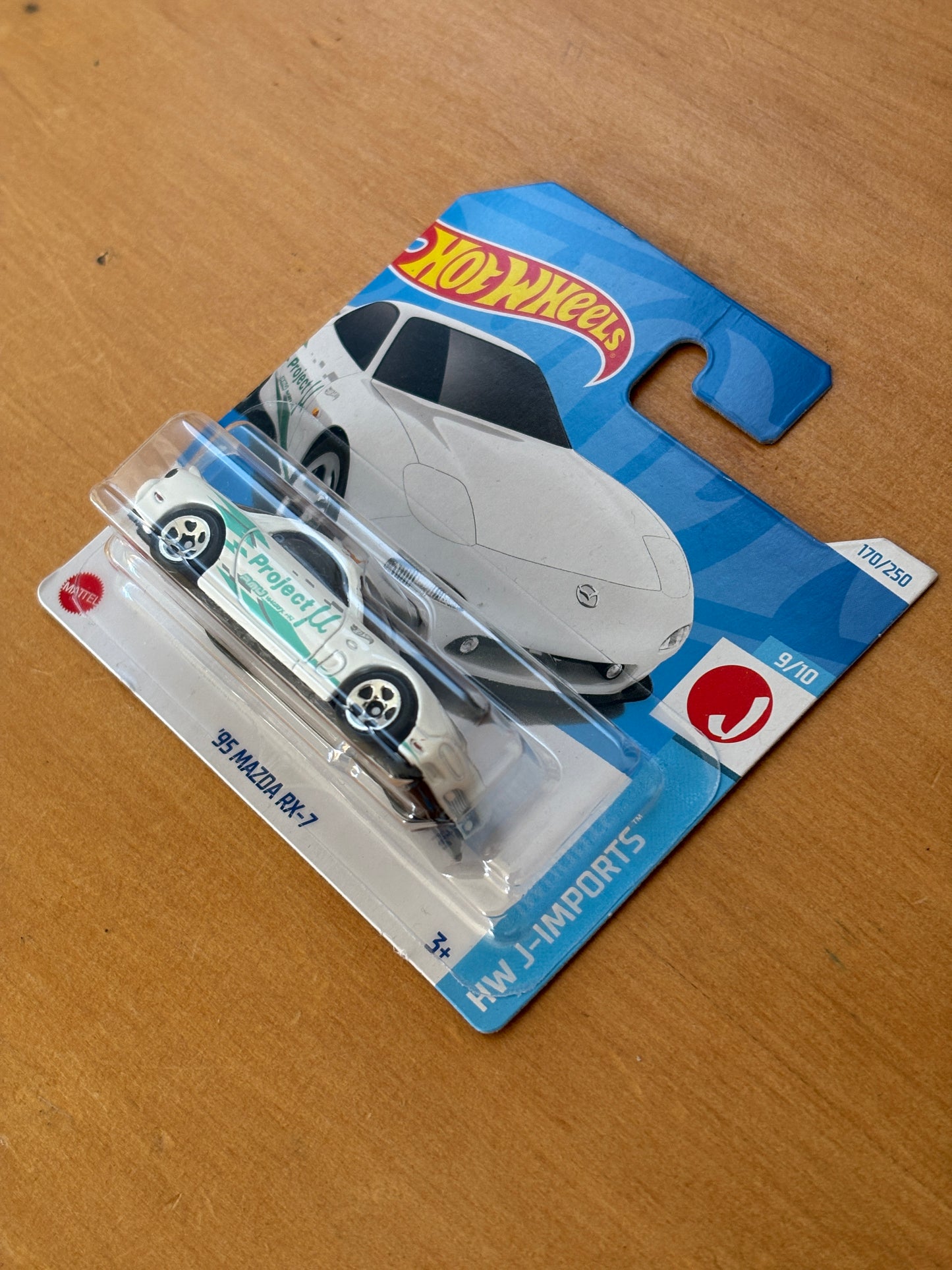 Hot Wheels Mainline / '95 Mazda RX-7 / 2024 HW J-Imports 9/10
