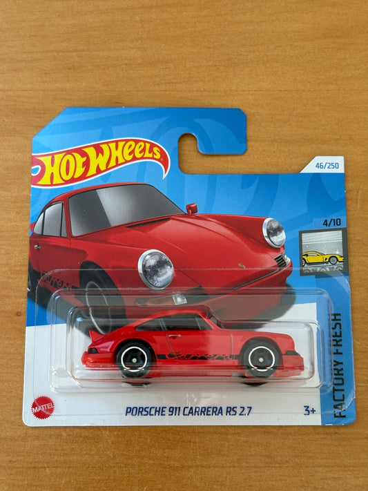 Hot Wheels Mainline / Porsche 911 Carrera RS 2.7 / 2024 HW Factory Fresh 4/10