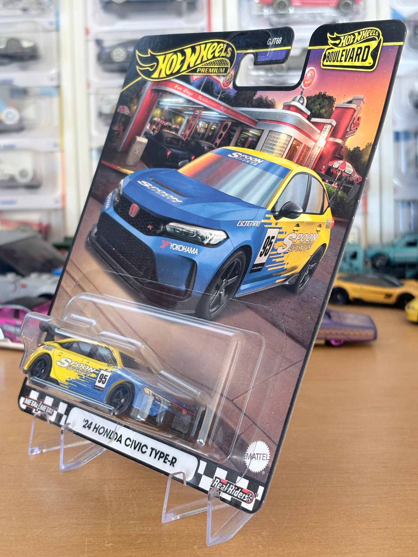 Hot Wheels Premium / '24 Honda Civic Type-R / 2025 HW Boulevard 105