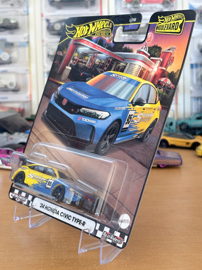 Hot Wheels Premium / '24 Honda Civic Type-R / 2025 HW Boulevard 105