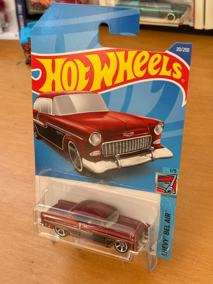 Hot Wheels Mainline / '55 Chevy / 2021 HW Chevy Bel Air 1/5