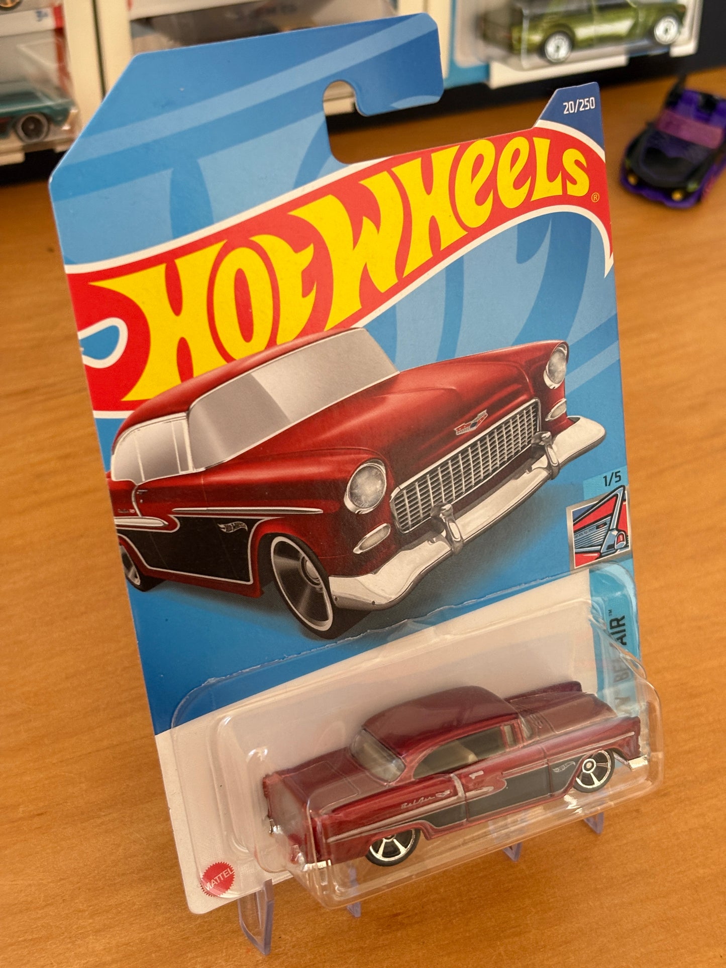 Hot Wheels Mainline / '55 Chevy / 2021 HW Chevy Bel Air 1/5