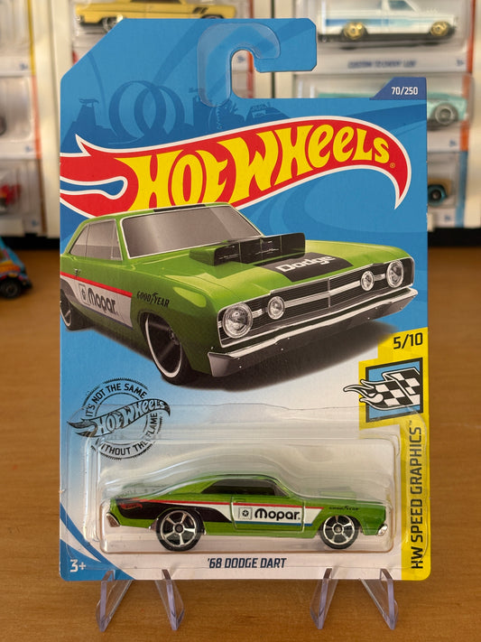 Hot Wheels Mainline / '68 Dodge Dart / 2018 HW Speed Graphics 5/10 (Copy)