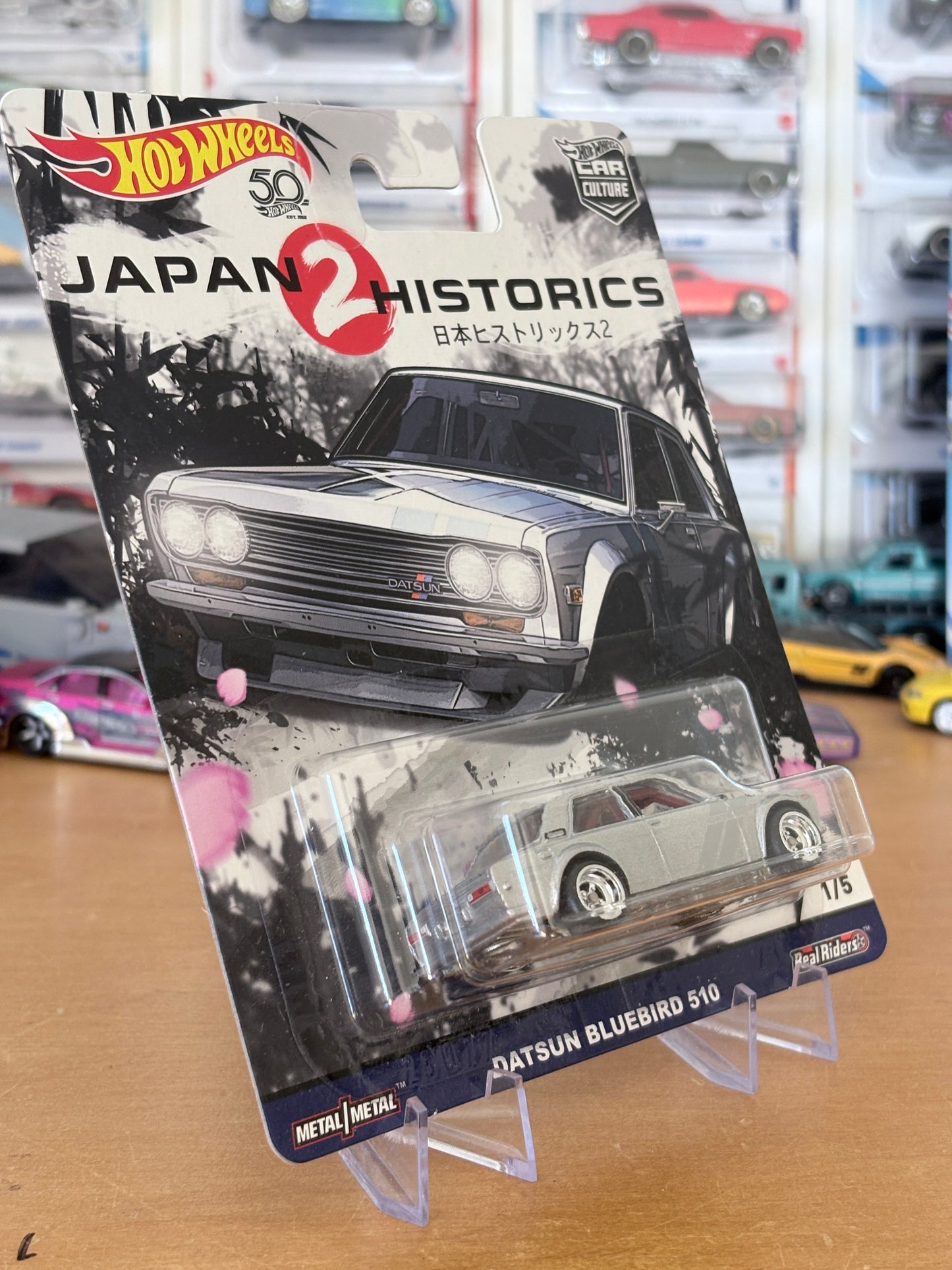 Hot Wheels Premium | Datsun Bluebird 510 | 2018 Japan Historics 2 | 1/5