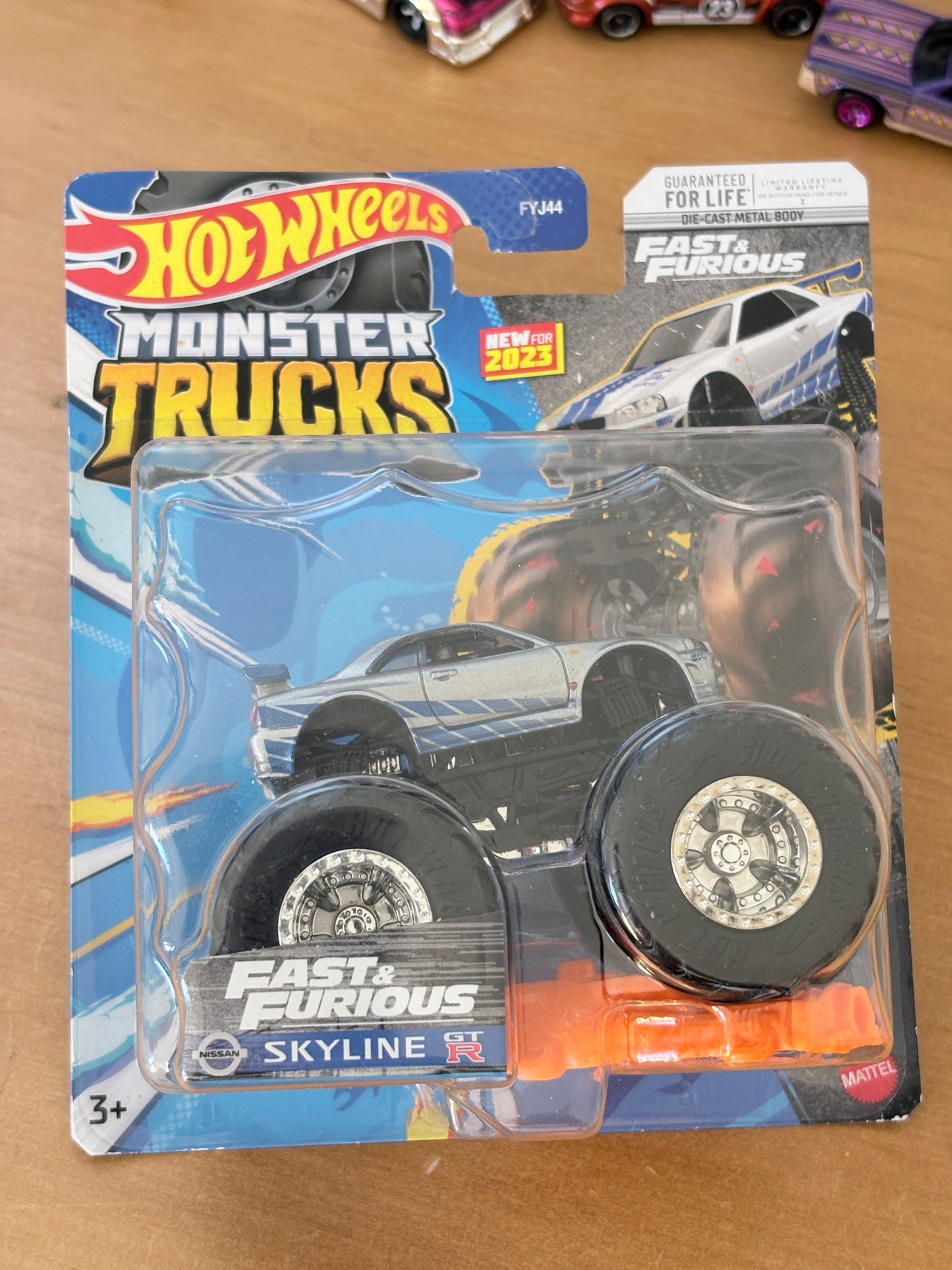 Hot Wheels Monster Trucks / Fast & Furious Nissan Skyline / Fast & Furious