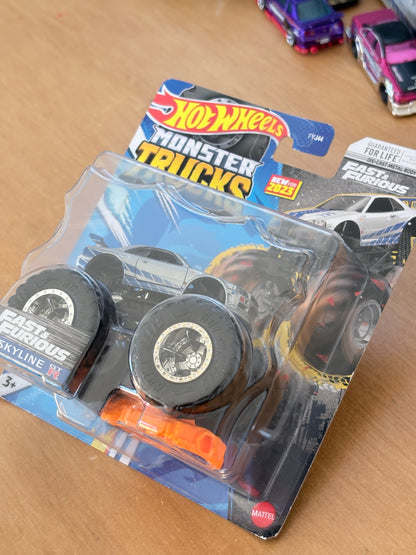Hot Wheels Monster Trucks / Fast & Furious Nissan Skyline / Fast & Furious