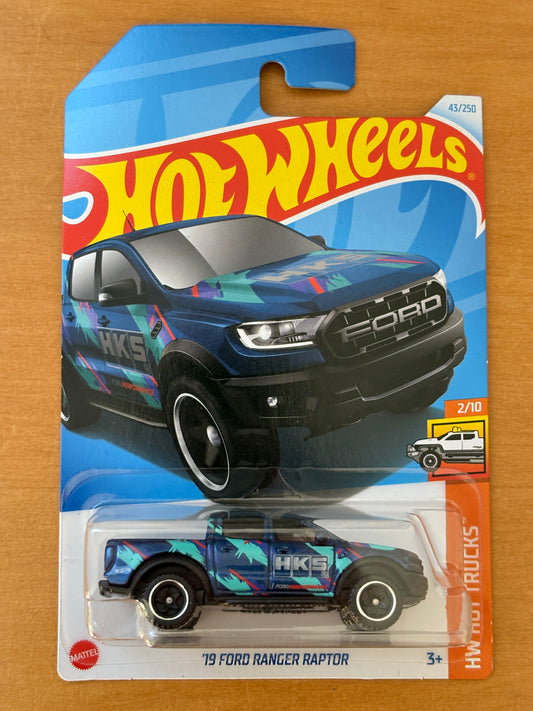 Hot Wheels Mainline / '19 Ford Ranger Raptor HKS / 2021 HW Hot Trucks 2/10
