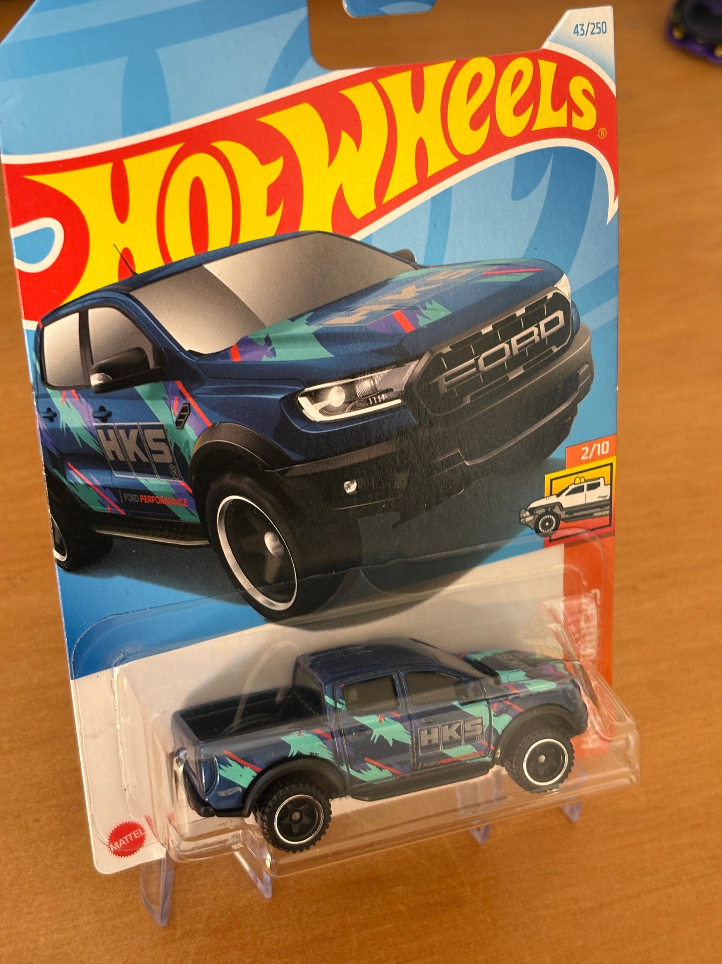 Hot Wheels Mainline / '19 Ford Ranger Raptor HKS / 2021 HW Hot Trucks 2/10