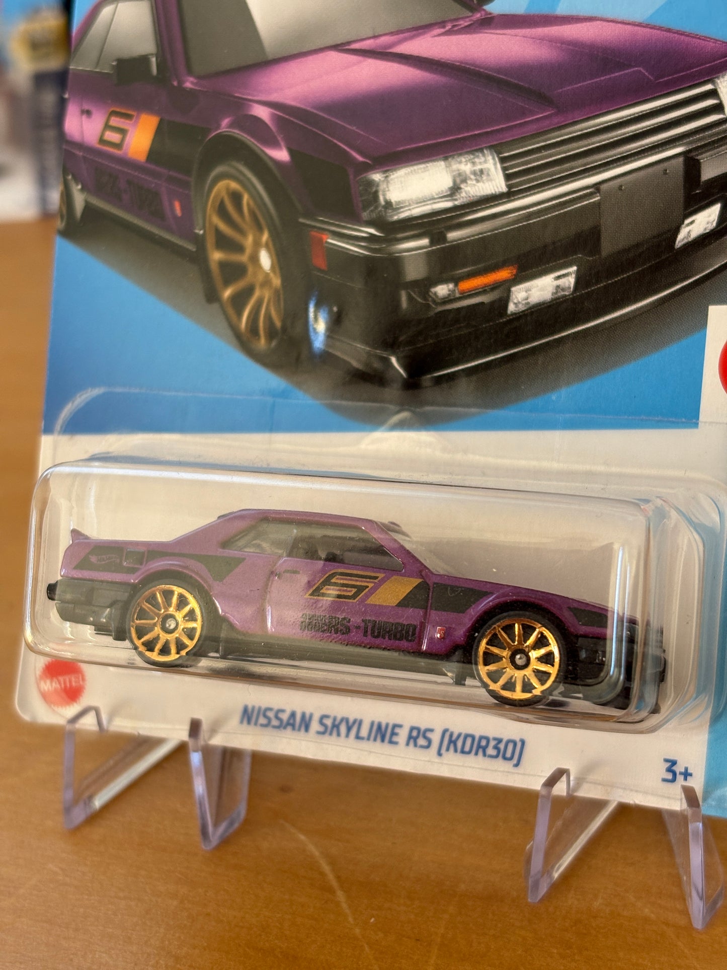 Hot Wheels Mainline / Nissan Skyline RS (KDR30) / 2021 HW J-Imports 1/10 (Purple)