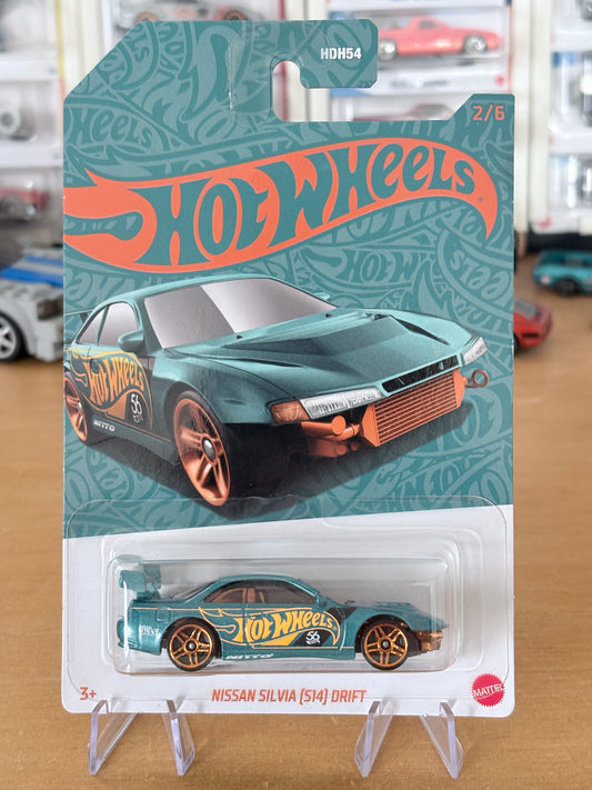 Hot Wheels Mainline | Nissan Silvia (S14) Drift | 2024 Anniversary set 2/6